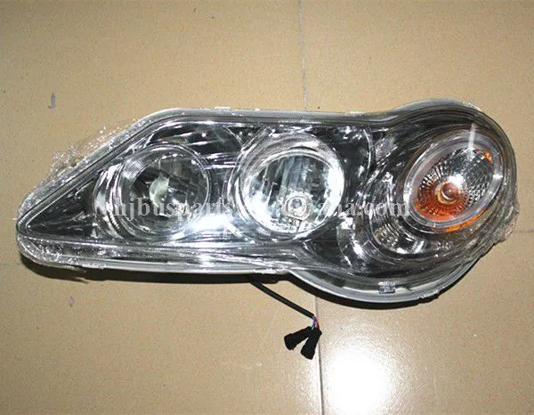 China Auto Parts Manufacturers China Auto Parts HJQ-080-LH Replacement Head Lamp for Kinglong Bus Led Lights 24v for Buses photo-2