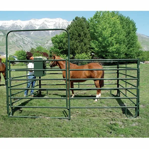 Cheap Galvanized Livestock Yard Horse Fence Corral Panel Horse Panel photo-5