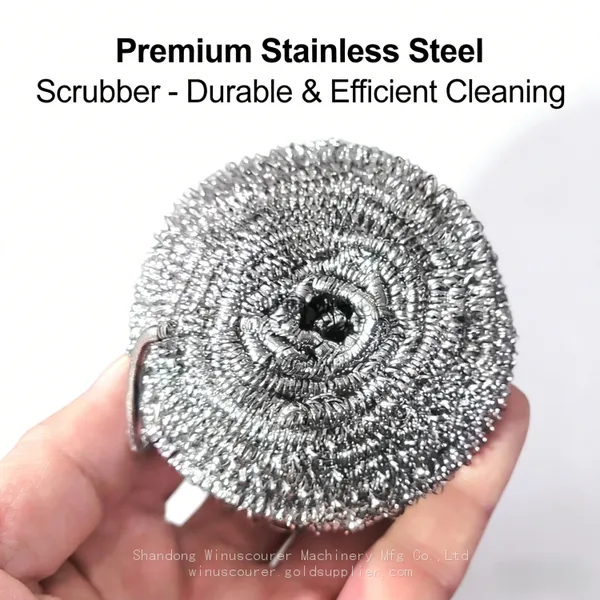 Wholesale Industrial Grade Stainless Steel Scourer Efficient Removal of Heavy Oil Stains Scourer photo-5