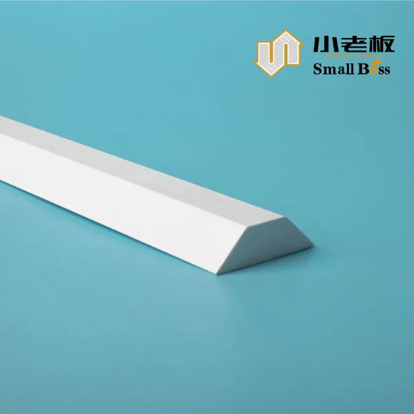 Hot-Selling PVC Fillet Formwork PVC Foam Triangle Plastic Chamfer Edge for Concrete photo-2