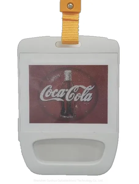 gh e-ink pull sign, color electronic paper pull sign, content display sign for buses and subways