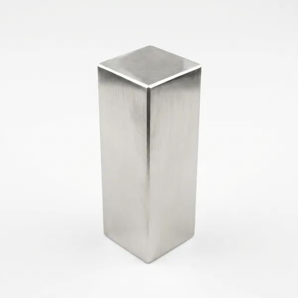 EN 1.4301 Stainless Steel Square Bar 12x12mm Bright Surface Precision Bar for Fastener and Machining Parts