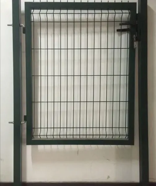 Custom Size 3D Panel Fence Gate With Precision Stamping Lock Hole Frame photo-4