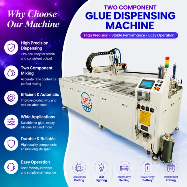 2-Component Mixing and Dosing Machine | Automatic Adhesive Dispensing