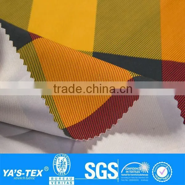 Peachskin Printed Stretch Fabric
