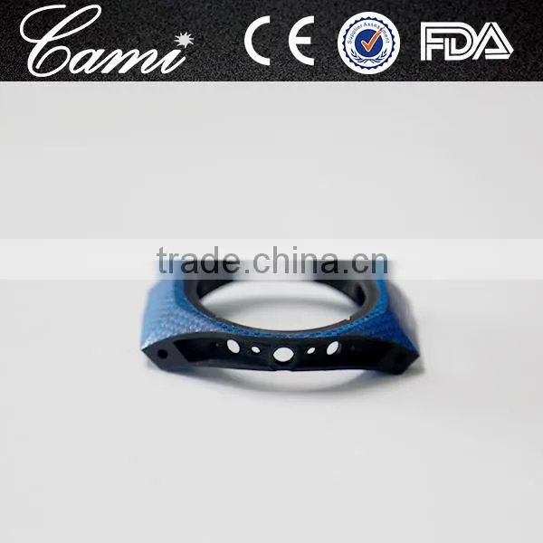 Low MOQ Blue 3D Carbon Fiber Watch Case and Bezel Insert for Man Watches photo-6