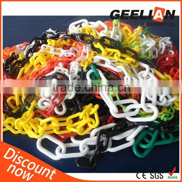 Made In China Round / Oval 8mm Decorative Traffic Plastic Safety Chain photo-3