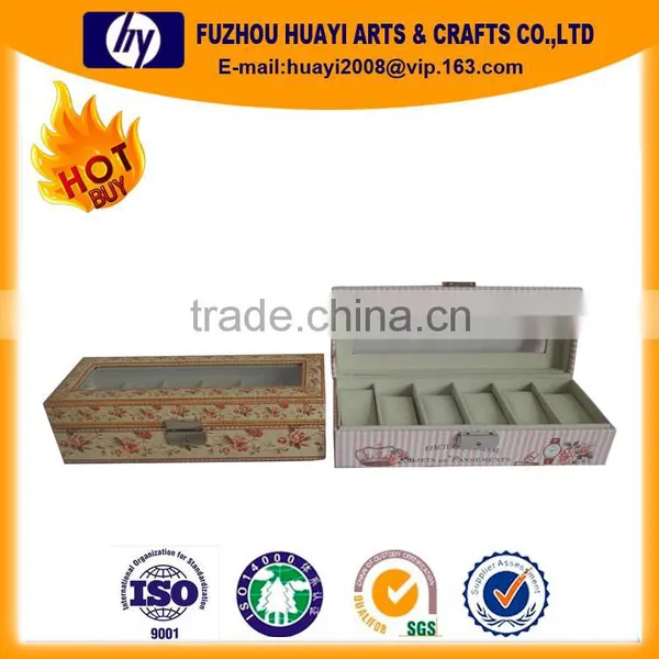 High Quality Customized Made-In-China Luxury Wooden Watch Box For Packing Box photo-6