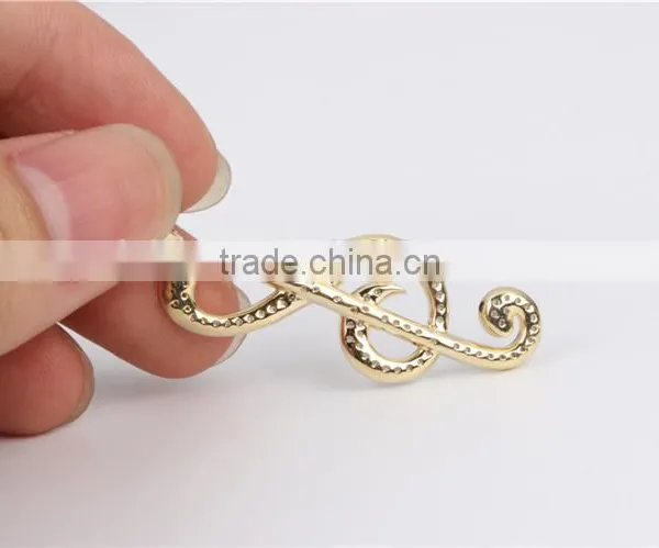 925 Silver Artificial Diamond Round Ring Pendant for Women Musical Notes Pendant photo-5
