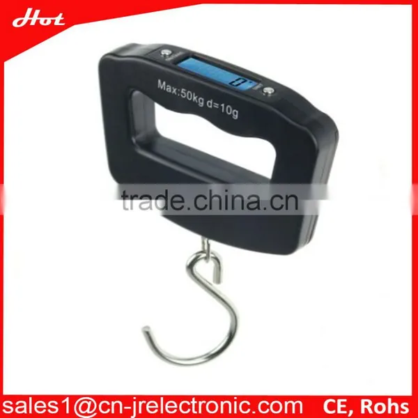 2015 Contoured Handhold Travel Accessory Digital Weigh Scale for Travelers