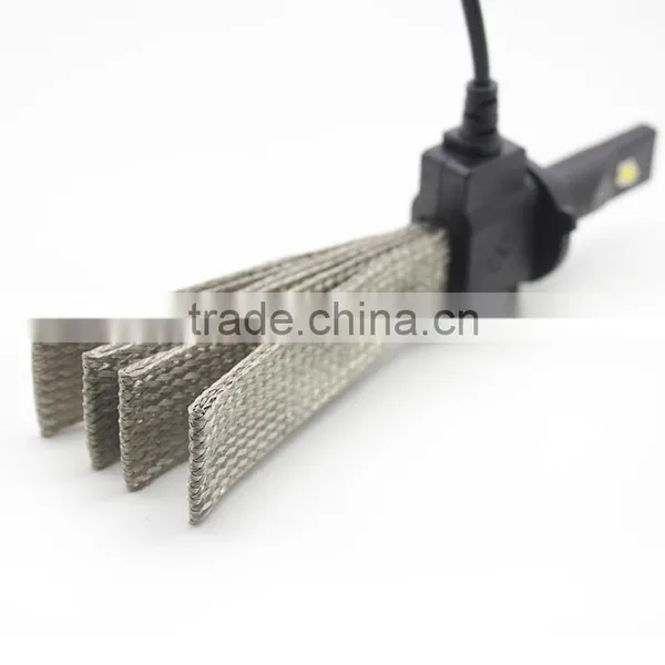 2015 Led Car Headlight G5 Brightest&hottest With Copper Tapes 9006 Led Headlight Conversion photo-3