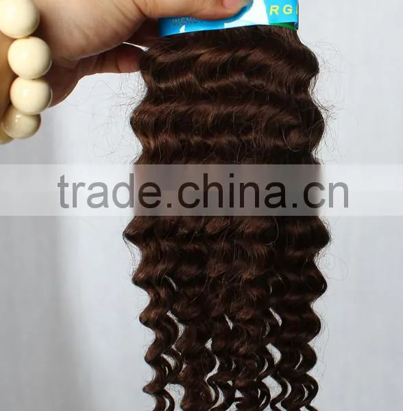 Fashion Style DEEP CURL Hair Afro Kinky Curly 100% Indian Human Hair Extensions photo-6