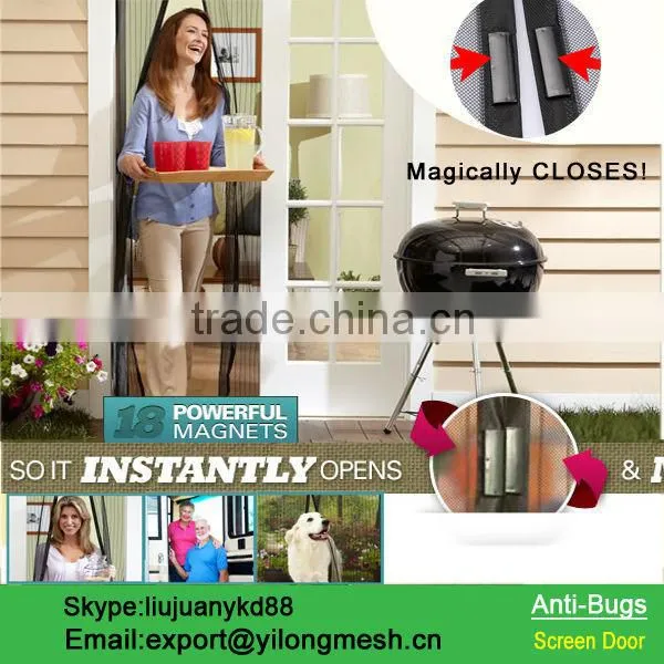 Trade Assurance Mosquito Netting With Magnets for Doors photo-3