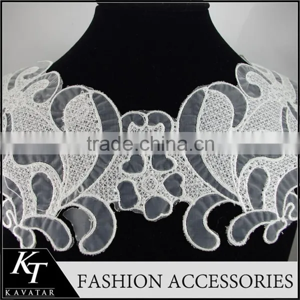 Hot Product Battenburg Lace Border Trim for Garment Trimming Collar Quality Choice