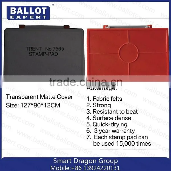 High Speed Ink Pad Of Red And Black Is Without A Smell photo-4