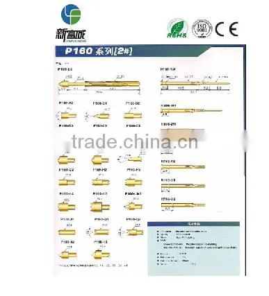on Line Selling Electric Brass Spring Loaded Pogo Pin/brass Contact Pogo Pin photo-3