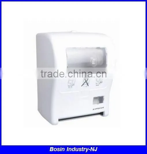 Transparent Plastic Wall Mounted Airport Toilet Auto Cut Paper Towel Dispenser Quality Choice photo-2