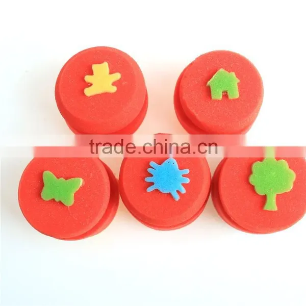 For Children 5pcs Painting Tools DIY Foam Paint Brush photo-3