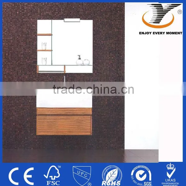 Fashion style corner bathroom cabinet furniture