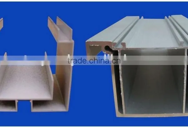 Best Popular Aluminium Extrusion Profile Aluminum Extrusion Profile of Partition With Different Surface Treatment photo-3