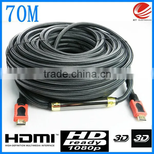 30m 40m 50m 60m 70m 80m 90m 100m HDMI V1.4 M/M Cable High Speed With Repeater Ethernet 4K Support 24AWG CL2, Bule photo-4