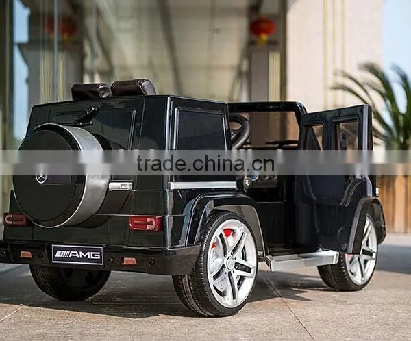 Licensed Ride on Cars for Kids Mercedes Benz G55 12V Official Authorized Baby Car With Music photo-5