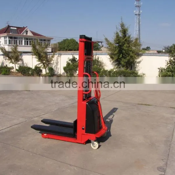 Export CE Certification Mini Semi Electric Stacker Forklift photo-2