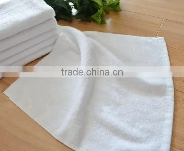 100% Cotton Disposable Airline Hot Towels Plain White Hot Towels For Airline photo-4