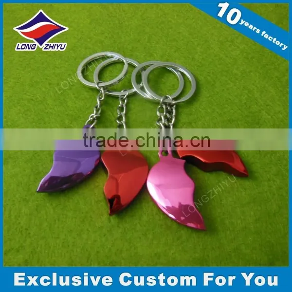 Custom Logo Coin Holder Keychain Silver With Logo Engrave photo-3