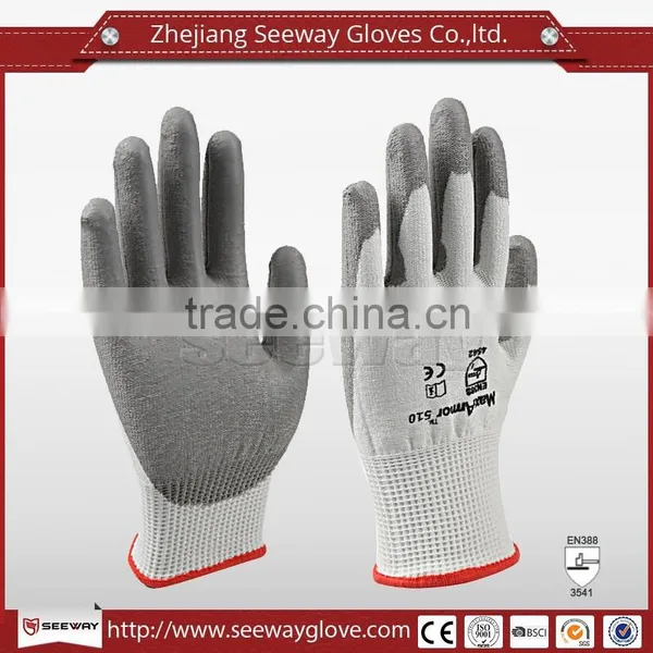SEEWAY PU Palm Fit Spectra Cut Resistant Glove EN388 3541 photo-2