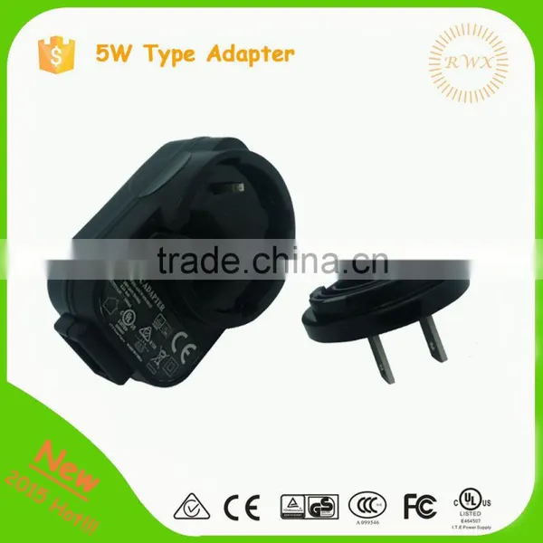 Interchangeable Plug Adapter Power Supply USB Power Adapter photo-5