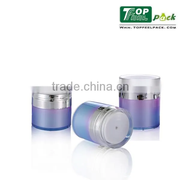 Skin Care Cream Use Plastic Acrylic Cosmetic Airless Jar 15g 30g 50g photo-3