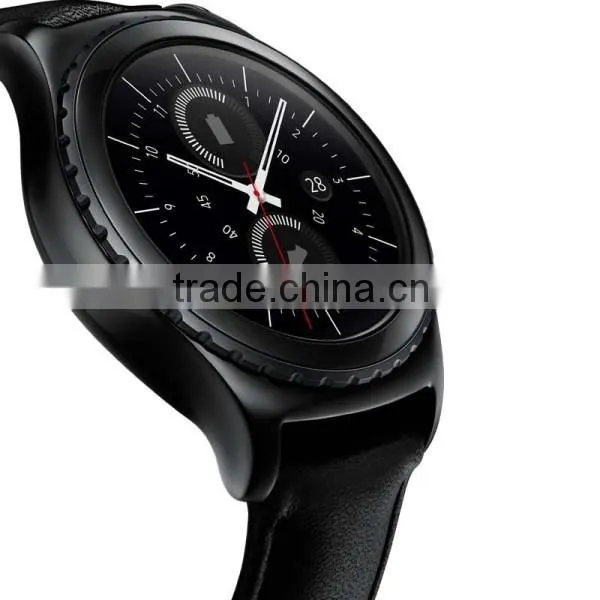 Genuine Leather Strap Custom Watch Band For Samsung Gear 2 Smart Watch photo-2