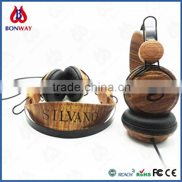 High Competitive Overhead Wood Cover Headphone photo-2