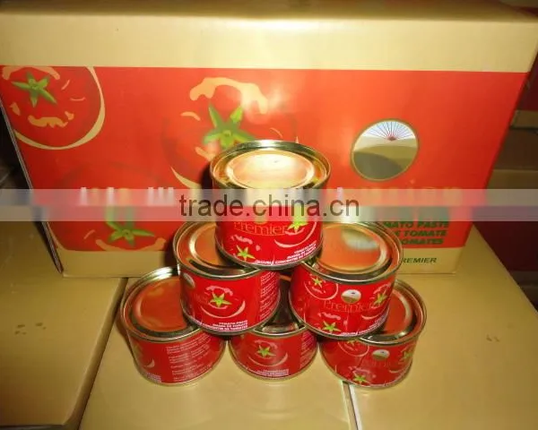 Printed Canned Tomato Paste, Lithographic Tinned Tomato Paste