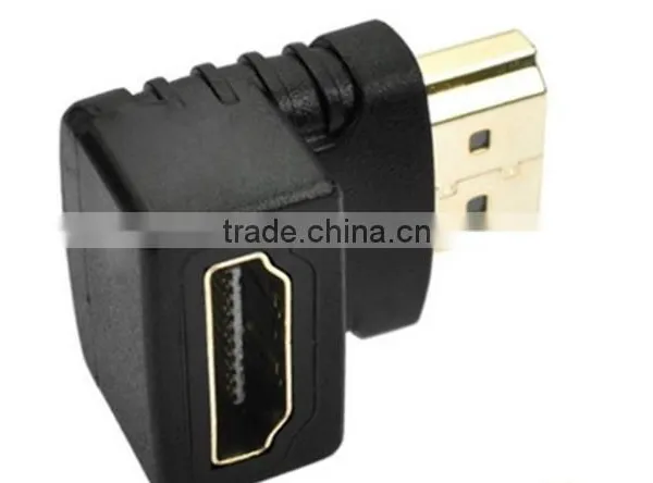 90 Degree HDMI Male to HDMI Female Adapter/hdmi Connector