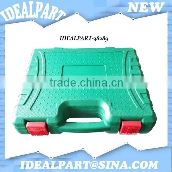 Blow molded portable plastic flight tool box