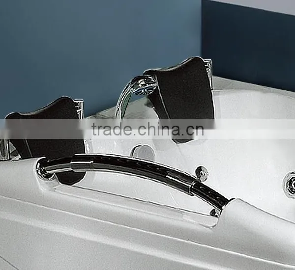 Q311 Best Hot Sale Corner Cheap Modern Double Hydromassage Hot Tub photo-2