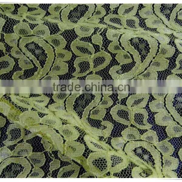 100%Polyester High Quality Custom Chemical Lace for Wedding Dress photo-3