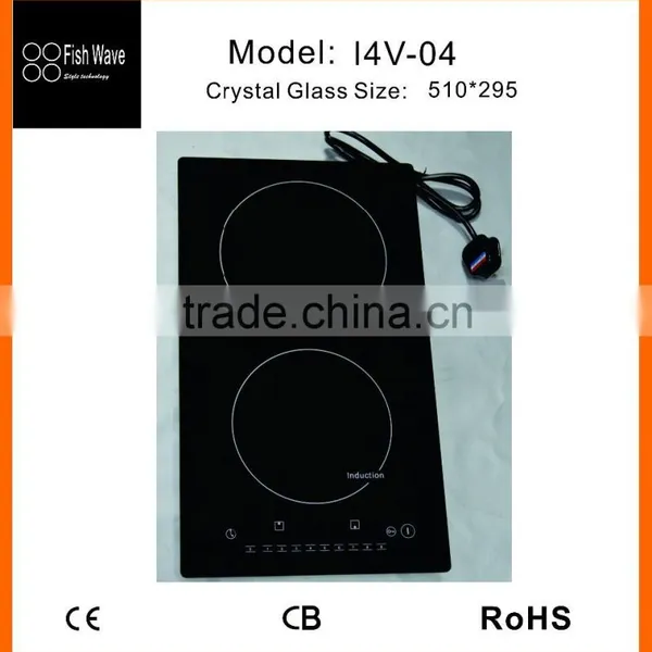 SAA Europe Style 30cm 2 Zones Induction Wok in Small Kitchen Appliance photo-4