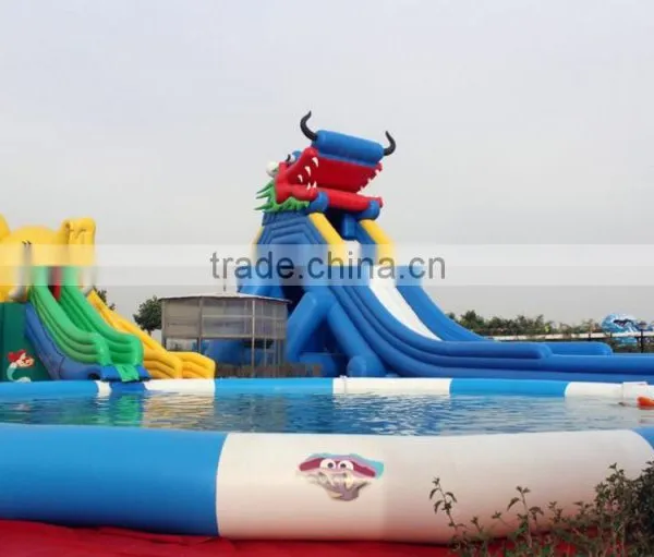 2015 Best Sale Outdoor Inflatable Water Park Games Adults photo-2