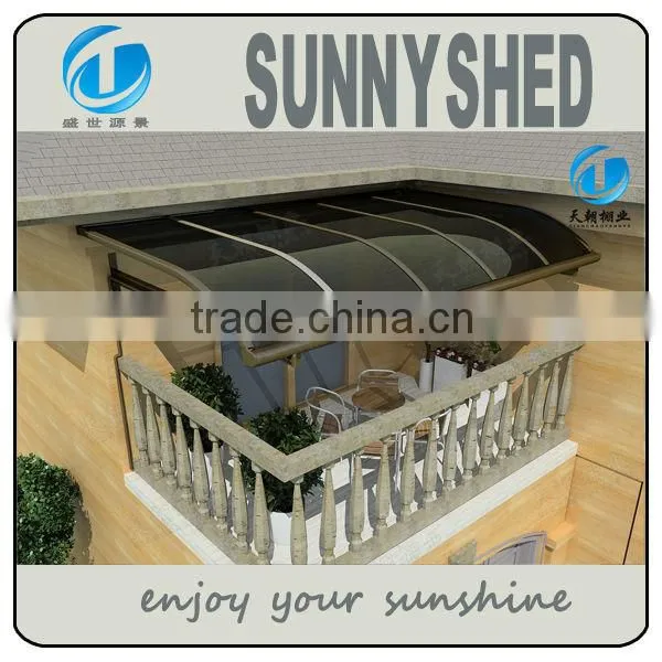 Deck Awning for All Weather With Polycarbonate Sheet photo-2
