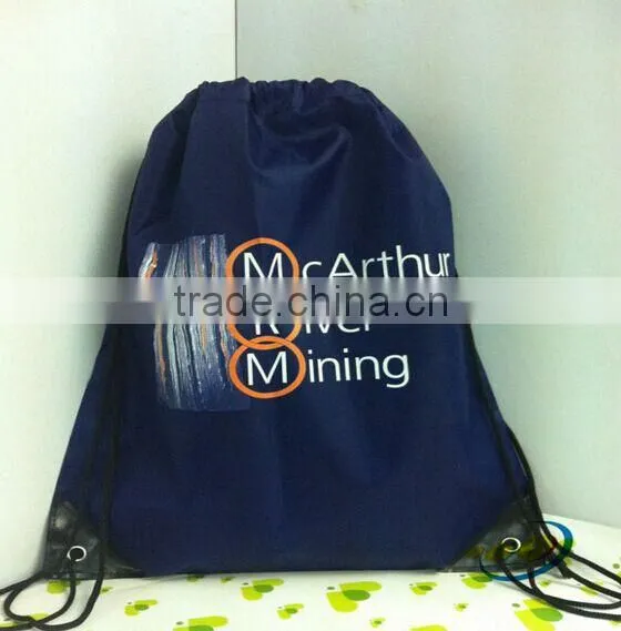 Cheap Wholesale Promotional Custom Gym Sack Bag With Logo photo-6