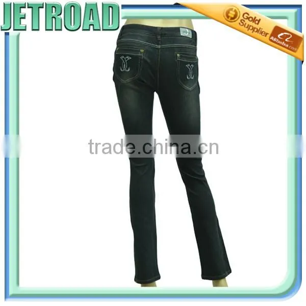 New Fashion 4 Way Stretch Knitted Denim Slim & Fit Low Waist Women's Jeans photo-4