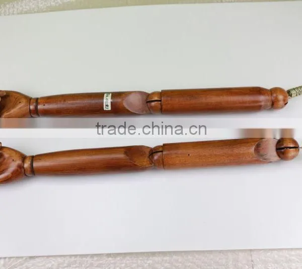 Male Wooden Arms Brown Color Wooden Arms Ancient Brown Wooden Arms Display Mannequn's Long Arms photo-2