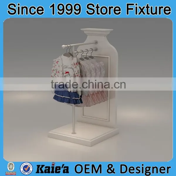 Cute Kid Clothing Display Floor /clothes Display Rack for Shop photo-4