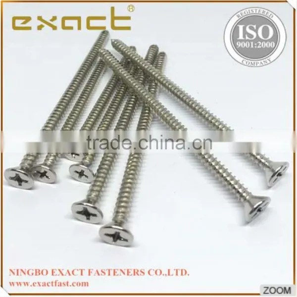 Made in China Countersunk Head Phillips DIN7982 Self Tapping Screw photo-2
