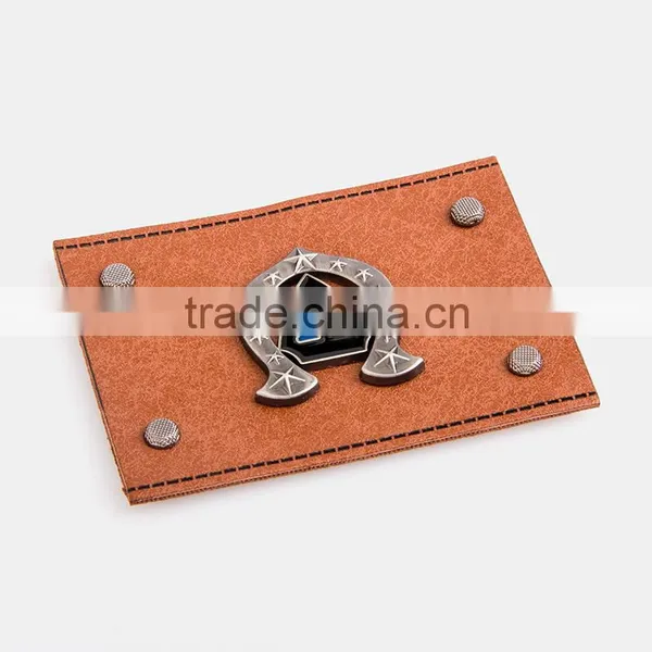 Embossed Leather Patches pu Labels for Jeans China photo-4