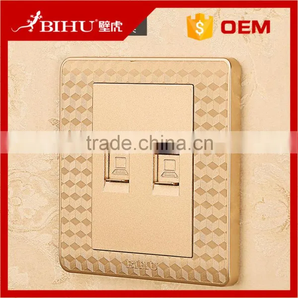 Best Factory Outlet RJ11/telephone RJ45/data Network Single/double Wall Socket Universal Standard photo-2