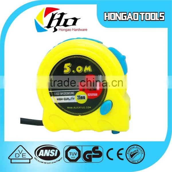 Hot Sell New Salable 3m 5m 7.5m 8m 10m Rubber Covered Steel Tape Measuring photo-3